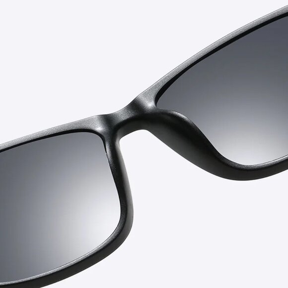 Polarize  Black Boho Man Sunglasses Wear Size 45mm - Picture 3 of 4